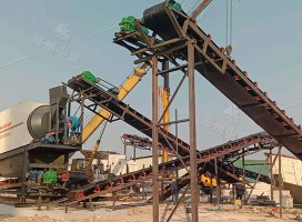 保定建筑垃圾處理設備多少錢一臺 年產60萬噸移動碎石機