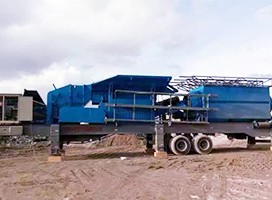中意礦機移動破碎站設備和建筑垃圾會碰撞出怎樣的火花？