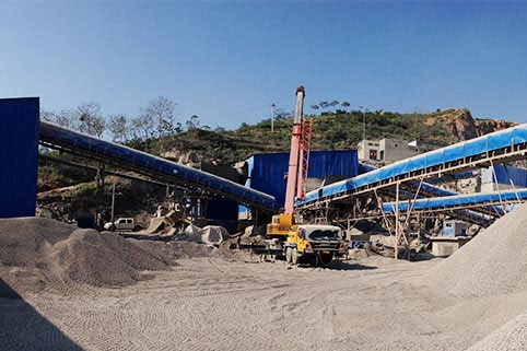甘肅300T/H產量的石料生產線使用現場