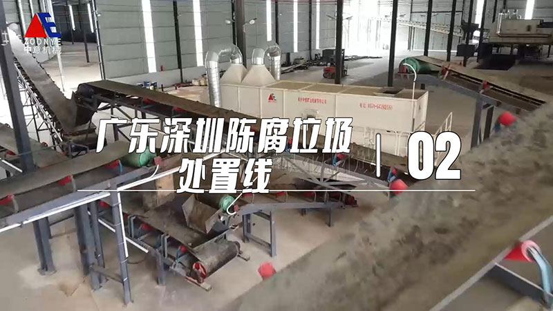 廣東深圳陳腐垃圾處理生產線